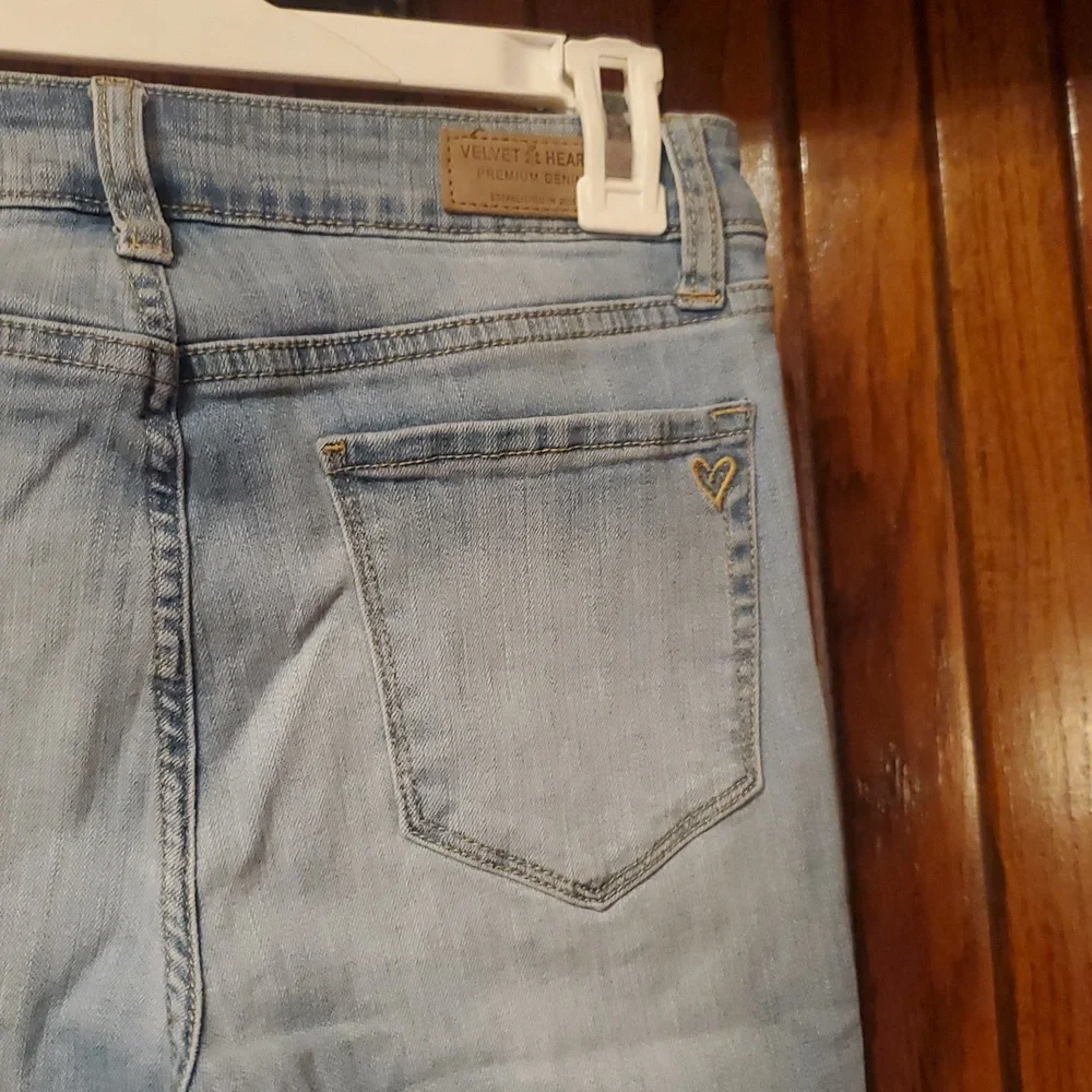 VELVET HEART SIZE 26 Women's Light Blue Jeans